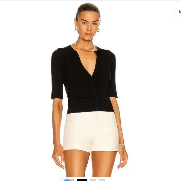 L'AGENCE Jackets & Blazers - L'AGENCE Carrie Short Sleeve Cardigan